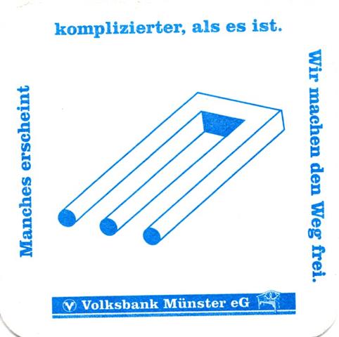 mnster ms-nw volksbank 1a (quad185-komplizierter-blau) 